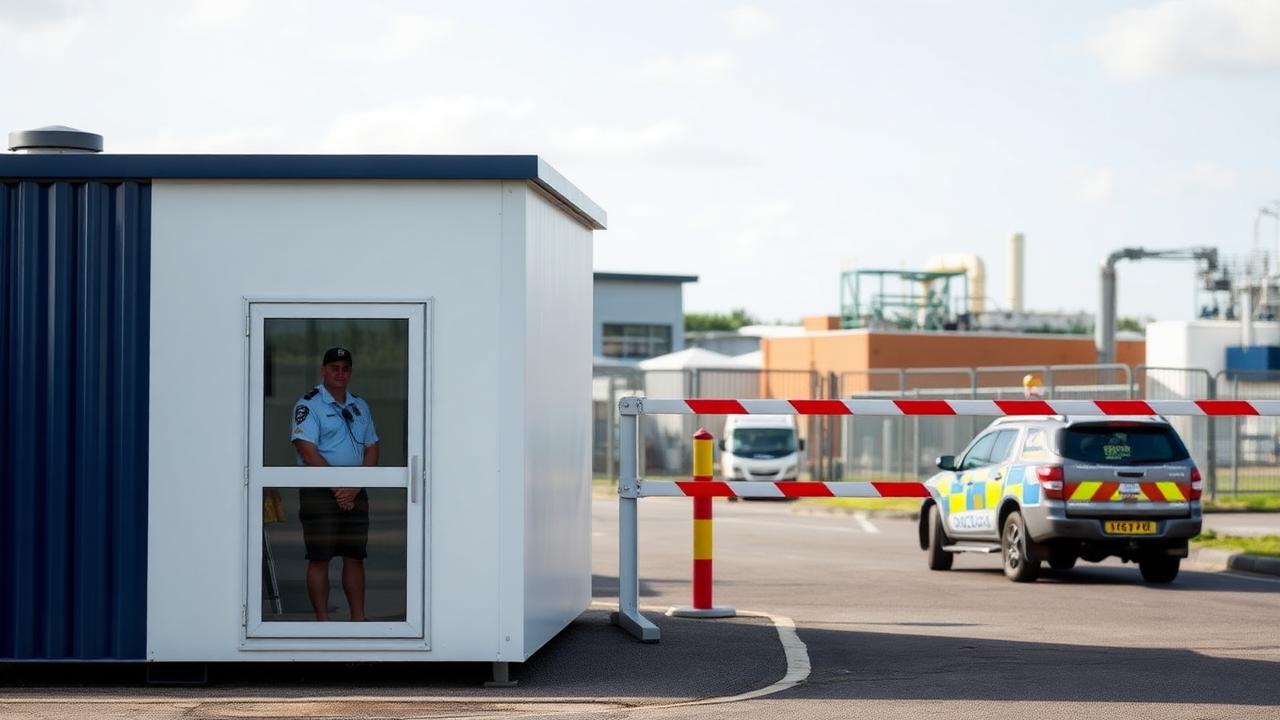 Security Cab Modification RNC Infraa | Prefab Construction & Modular Building Solutions in India